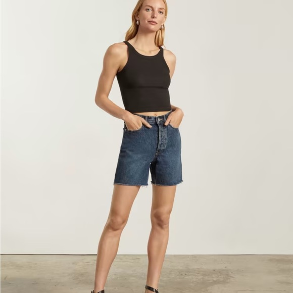 Everlane Rigid Way-High Jean Short - Picture 1 of 10